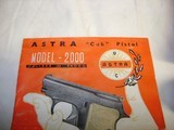 Astra 2000 Deluxe Engraved 22 short with Box and Manual - 13 of 15