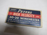Peters High Velocity 30-30 Full Box - 1 of 9