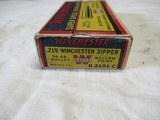 Full Box Winchester Super Speed 219 Zipper 20rds - 4 of 10