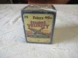Full Box Peters High Velocity 410 Ammo - 1 of 6