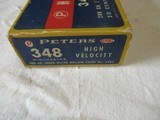 Full Box Peters High Velocity 348 Winchester - 5 of 9