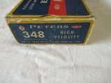 Full Box Peters High Velocity 348 Winchester - 3 of 9