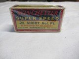 Full Box Winchester Super speed 22 Short Hollow Point - 4 of 6