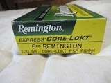 Full box 20rds Remington Core-Lokt 6MM - 2 of 5