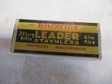 Full Early box Winchester Leader Staynless 22LR - 2 of 6