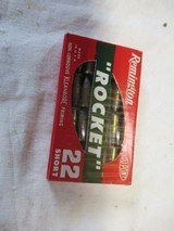 5 Full Unopened Boxes Remington Rocket 22 shorts - 3 of 3