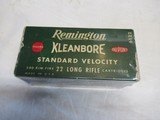 Full Brick Remington Kleanbore Standard Velocity 22 LR 10 Boxes - 1 of 6