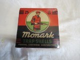 Full Box Federal Monark Red Sweater US Property Stamped Trap Shells 12ga - 1 of 6