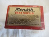 Full Box Federal Monark Red Sweater US Property Stamped Trap Shells 12ga - 2 of 6