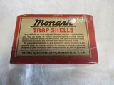 Full Box Federal Monark Red Sweater US Property Stamped Trap Shells 12ga - 6 of 6