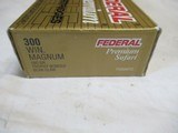 Full Box Factory Federal Premium Safari 300 Win Magnum Ammo - 2 of 6