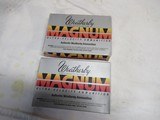 2 Full Boxes Factory Weatherby 300 Weatherby Magnum Ammo - 1 of 7