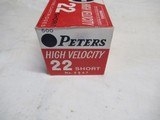 Full Brick Peters High Velocity 22 Short 500 Rds - 3 of 5