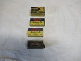 4 Vintage Full Boxes 22 Ammo 2 Western, 1 Chnuck, 1 Remington - 1 of 9