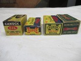4 Vintage Full Boxes 22 Ammo 2 Western, 1 Chnuck, 1 Remington - 2 of 9