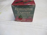 Full Box 25 Rds Remington Express Extra Long Range Kleanbore 28ga - 1 of 6