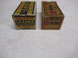 2 Vintage Boxes 22 Ammo 1 Winchester Leader, 1 UMC Palma - 2 of 8