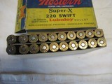 Full Box Western Super X 220 Swift Lubaloy 20 Rds - 7 of 9