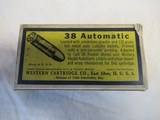 Full Box Western Lubaloy 38 Automatic Ammo 50 Rds - 6 of 9