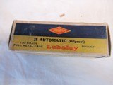 Full Box Western Lubaloy 38 Automatic Ammo 50 Rds - 5 of 9