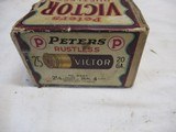 Full Box Peters Victor Rustless 20ga 2 Peice Box - 4 of 7