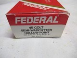 Full Box 50 rds Federal 45 Colt Semi-wadcutter Hollow Point - 2 of 5