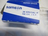 45 Rds Samson Match Grade 38 Special & 45 Empty Casings Monark 38 Special - 5 of 6