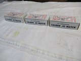 3 Full boxes 150 Rds 45 Olin Match Ammo - 1 of 3