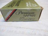Full box 20 rds Federal Premium Safari 375 Ammo - 2 of 5