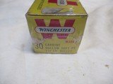 Full Box 50 rds Winchester 30 Carbine Ammo - 3 of 6