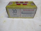 Full Box 50 rds Winchester 30 Carbine Ammo - 2 of 6