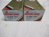 2 Full Boxes 40 rds Federal Premium Hydra-Shok 44 Rem Mag - 2 of 4