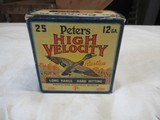 Full Box Peters High Velocity 12ga - 1 of 8