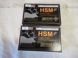 2 Boxes 40 Rds HSM Trophy Gold 7MM Mag Ammo - 1 of 5