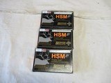 3 Boxes 60 Rds HSM Trophy Gold 300 WHBY Mag Ammo - 1 of 8