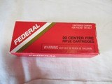 Full Box 20 Rds Federal 223 Rem Hollow Point Ammo - 1 of 4