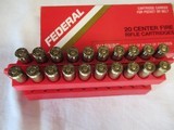 Full Box 20 Rds Federal 223 Rem Hollow Point Ammo - 3 of 4