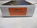 Full Box 20 Rds Best of the West Signature Series 7MM Rum Ammo - 2 of 6