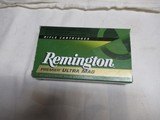 Full Box 20 Rds Remington Premier 338 Rem Ultra Mag Ammo - 1 of 6