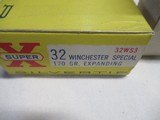 3 Boxes 32 Winchester Special Ammo & Casings - 3 of 8