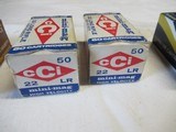 Lot of Eight Boxes Vintage 22LR Ammo All Full Boxes - 7 of 9