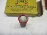 Two Vintage Boxes 12ga Rifled Slugs - 7 of 12