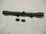 Weaver K6 Scope with rings and mounts - 1 of 7