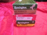 3 Boxes 57 Rds 257 Roberts Ammo 2 Remington 1 Hornady - 1 of 5