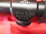 Nikon Monarch UCC 1.5-4.5X20 scope with rings and mounts - 7 of 8