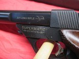 High Standard Super Citation Military Target Pistol 22 with box - 4 of 19