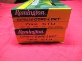 2 Boxes 40 Rds Remington Core-Lokt 7MM STW Factory Ammo - 2 of 4