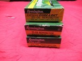 3 Boxes 60 Rds Remington Core-Lokt 25-06 Factory ammo - 1 of 3