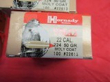 14 Boxes 1400 Hornady V-Max 22 Cal bullets - 3 of 4