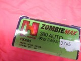 1 Box 25 Rds Hornady Zombie 380 Ammo - 2 of 4